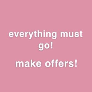 Make offers, reasonable tho!💕💓